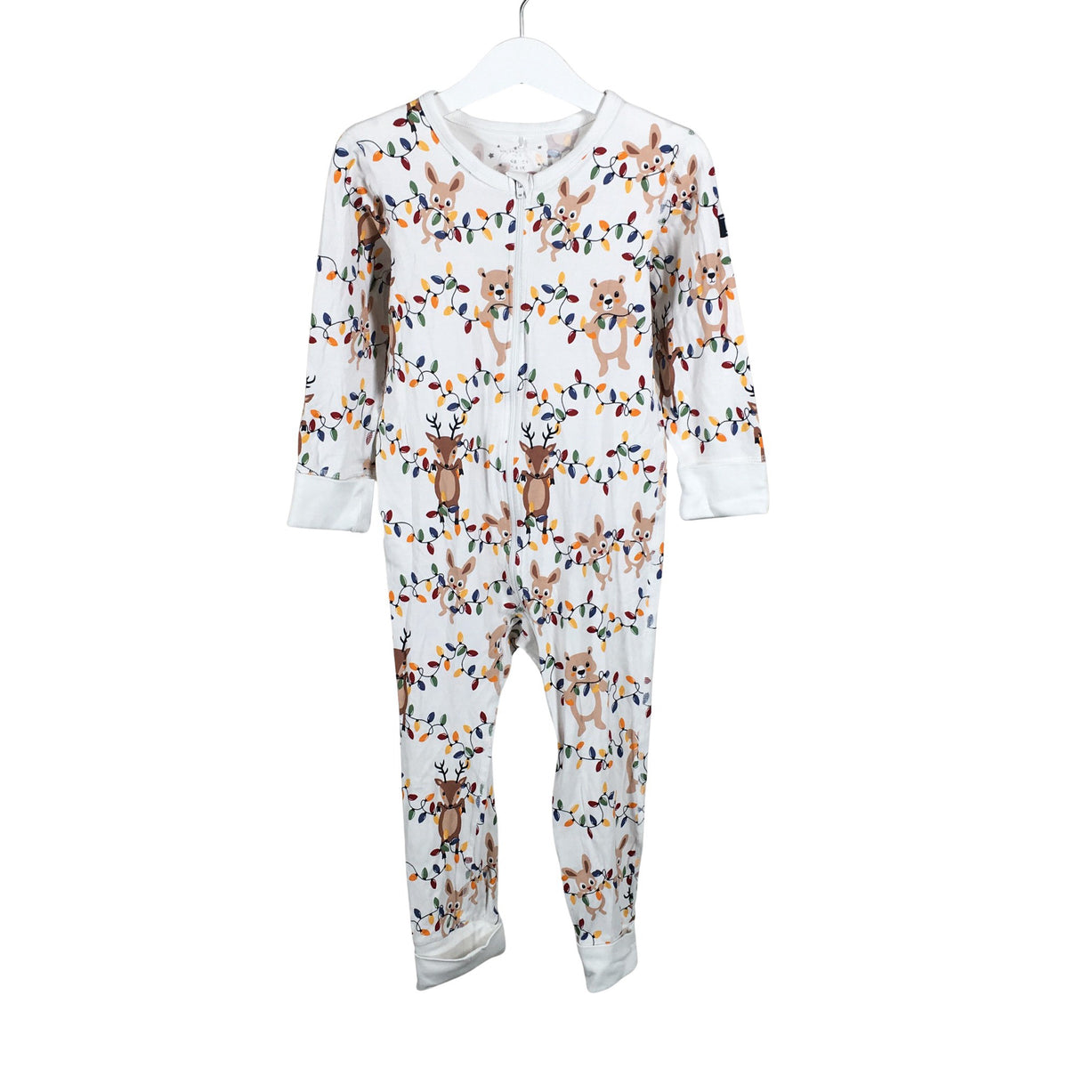Unisex Polarn O. Pyret - Pükskostüüm, suurus 98 - 104 - Valge (1)