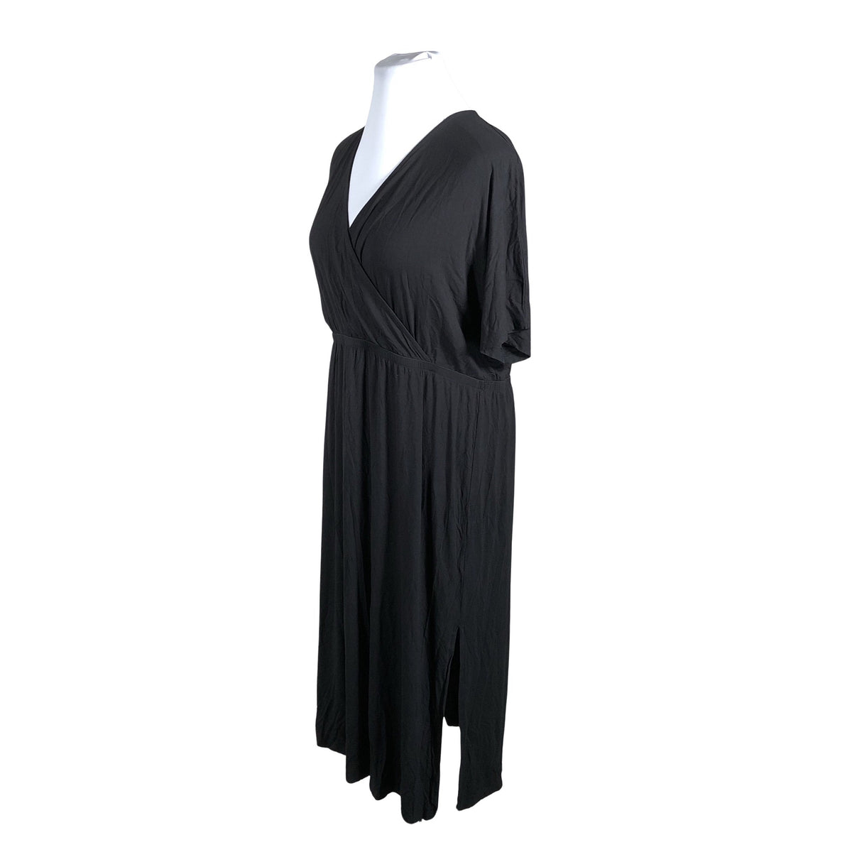 Unisex Anna Field - Trikotaažist kleit, suurus 46 - Must (2)