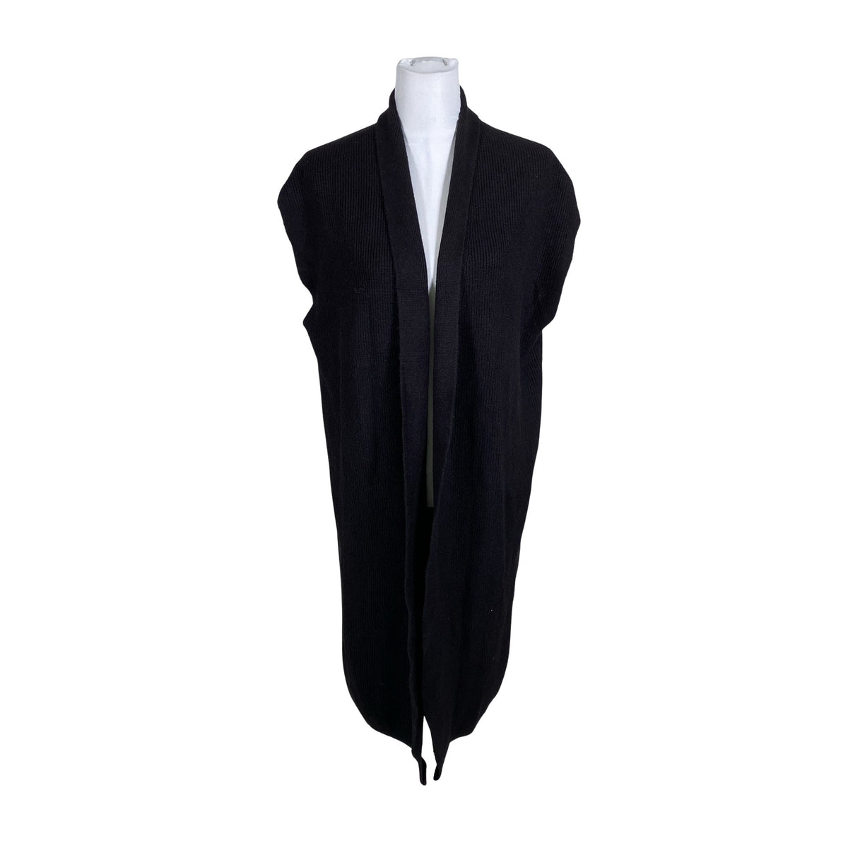 Unisex Cut & Pret - Kootud vest, suurus 38 - Must (1)