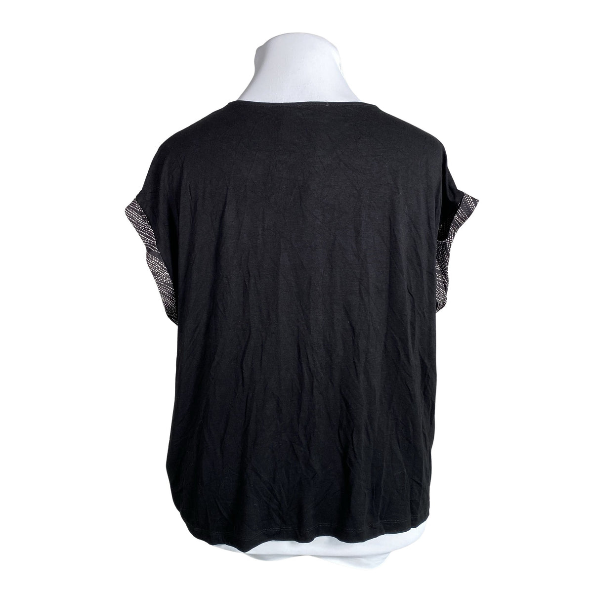 Unisex Taifun - Lühikeste käistega pluus, suurus 44 - Must (2)