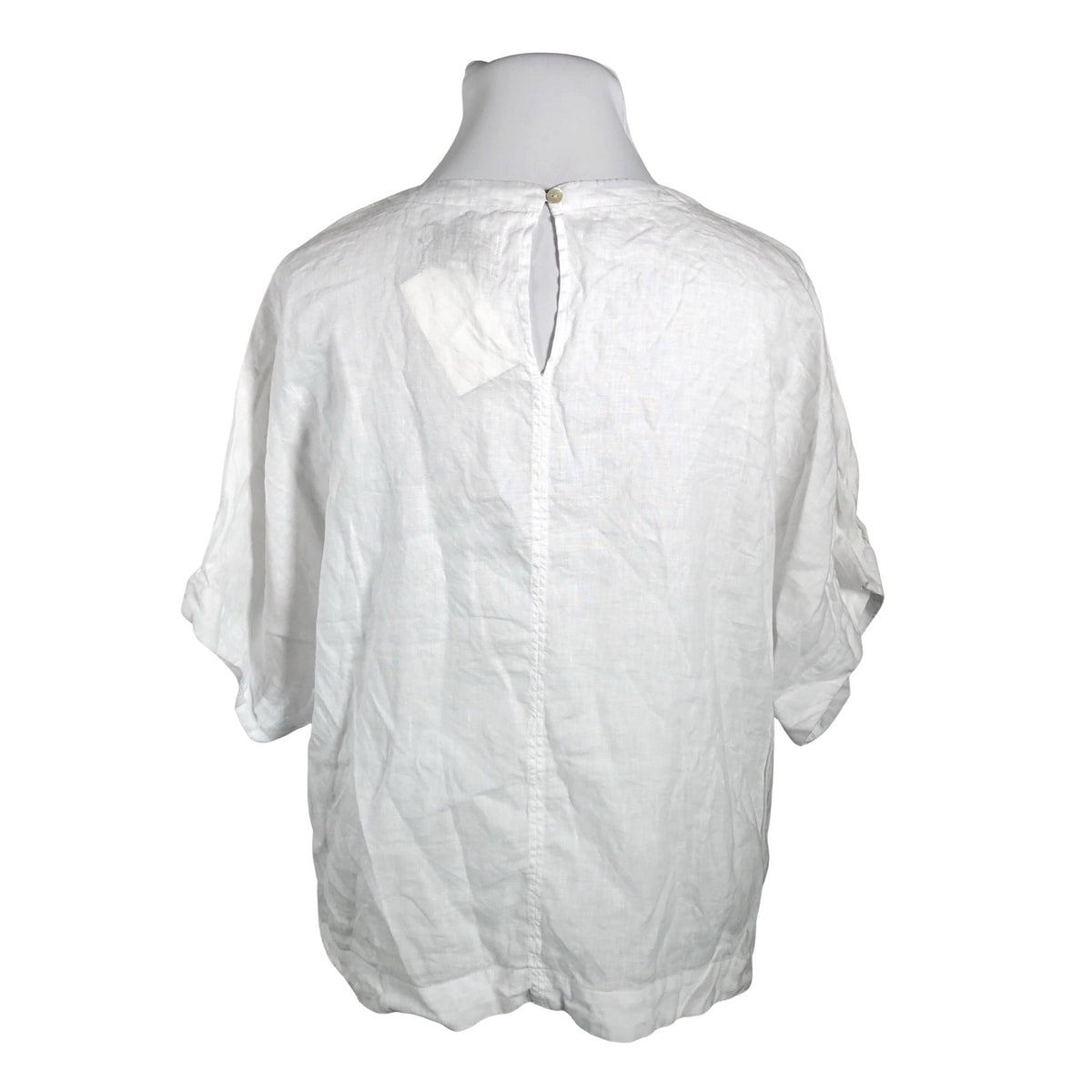 Unisex Marks&Spencer - Lühikeste käistega pluus, suurus 46 - Valge (2)