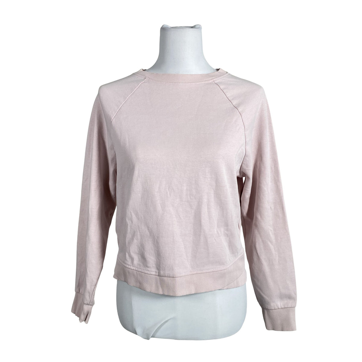 Unisex Esprit - Trikotaažist pluus, suurus 36 - Heleroosa (1)