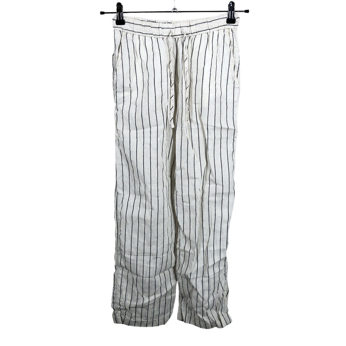 Unisex Arket - Mittevenivad püksid, suurus 34 - Looduslik valge (1)
