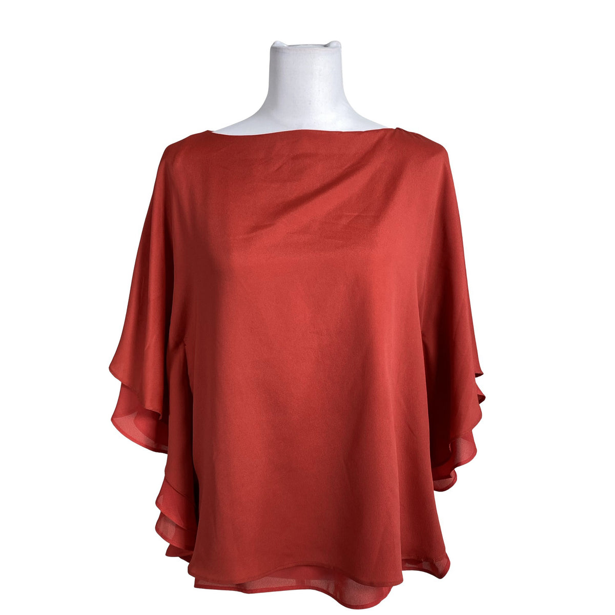 Unisex Lauren Ralph Lauren - Lühikeste käistega pluus, suurus 36 - Punane (1)