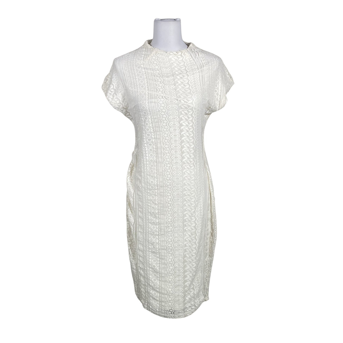 Unisex Karen by Simonsen - Mitteveniv kleit, suurus 38 - Valge (1)