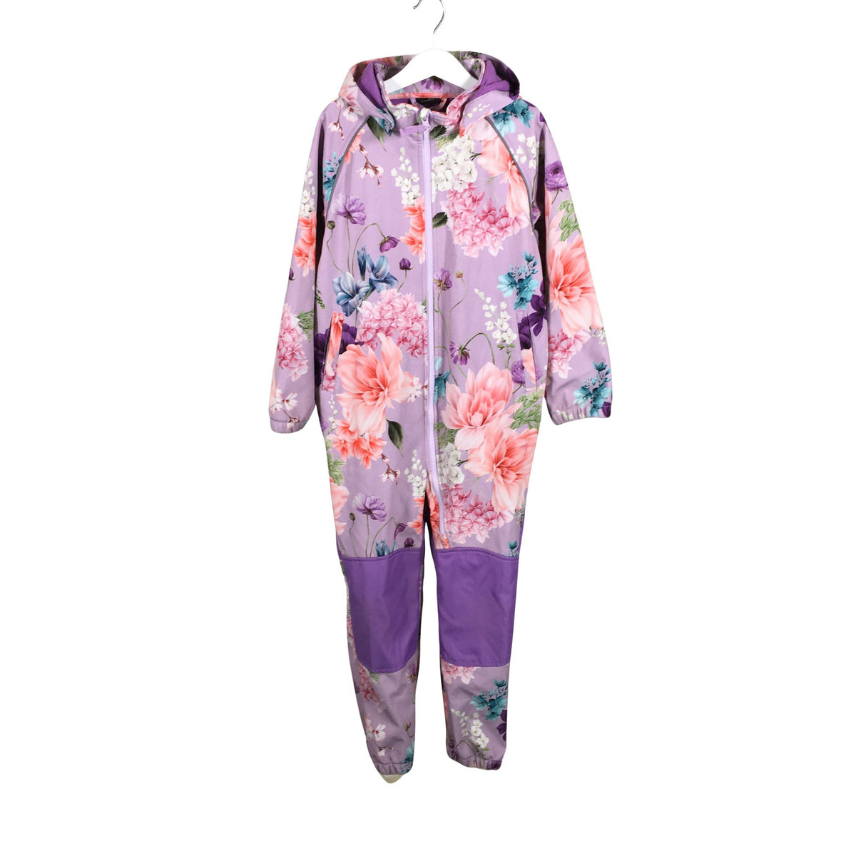 Unisex Name It - Softshell kombinesoon, suurus 116 - 122 - Lilla (1)