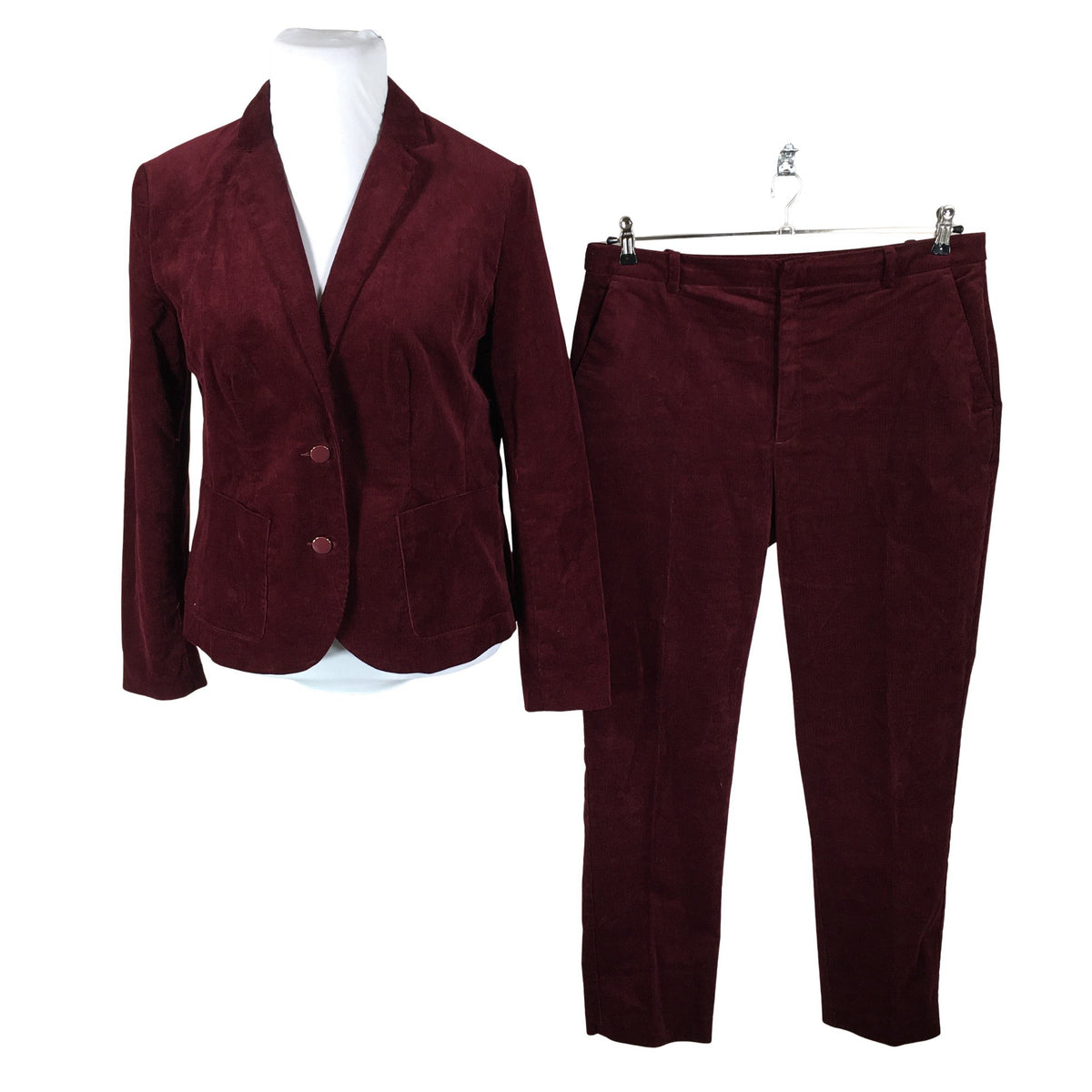 Unisex Holly & Whyte by Lindex - Kostüüm, suurus 46 - Veinipunane (1)