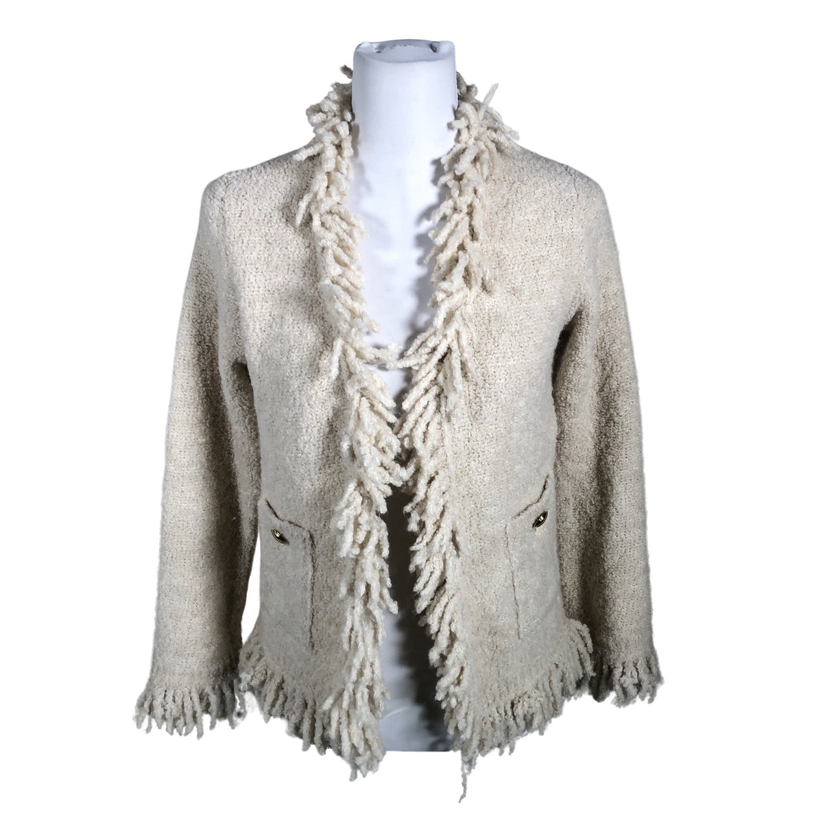 Unisex Marella - Kardigan, suurus 36 - Beige (1)