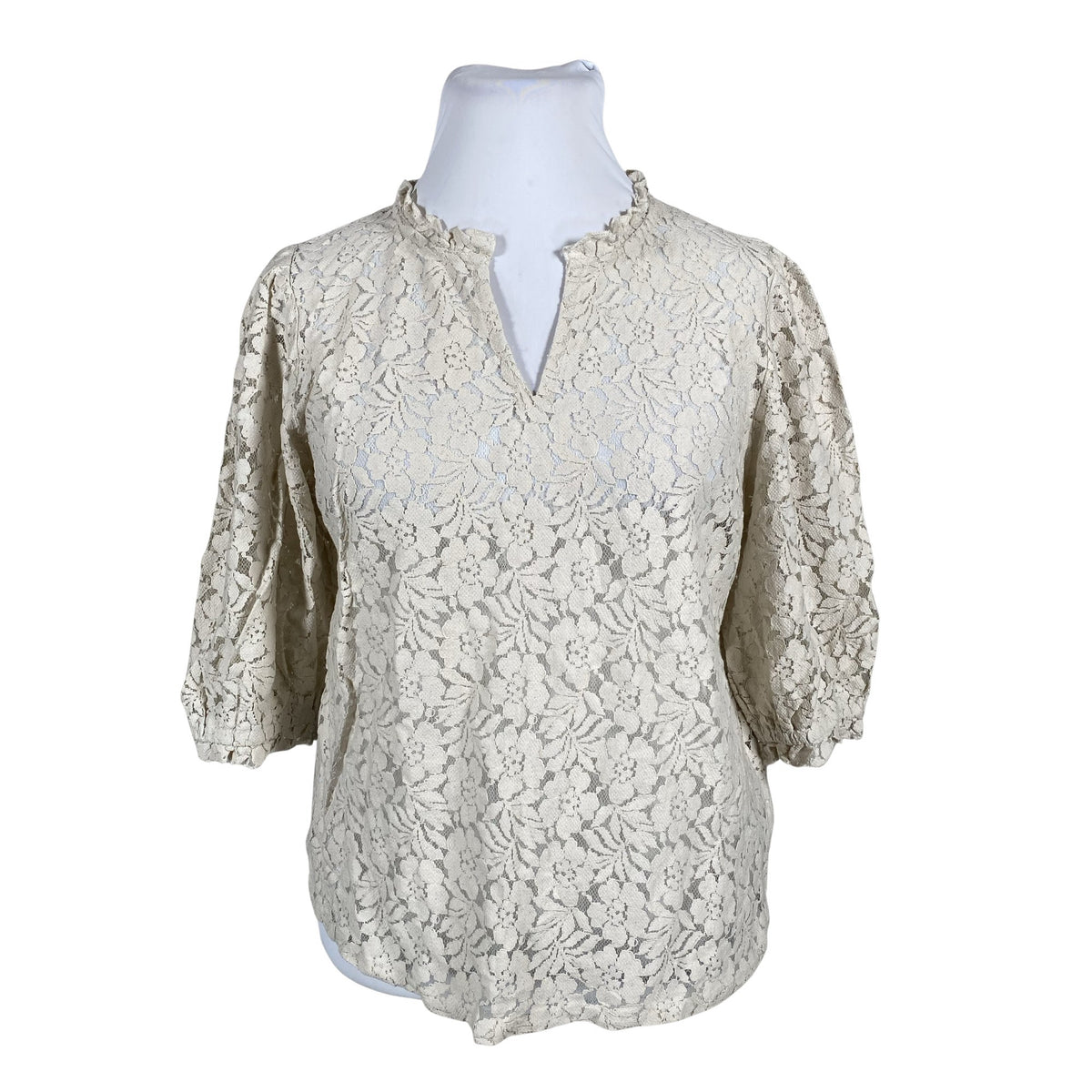 Unisex Cream - Pidulik pluus, suurus 42 - Beige (1)