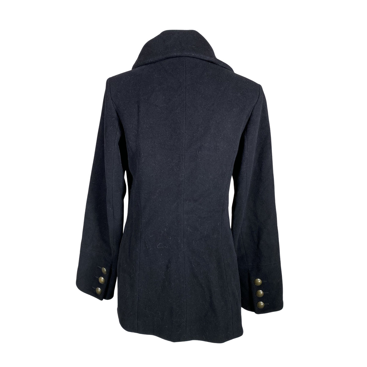Unisex S.T.I - Villane mantel, suurus 36 - Must (2)