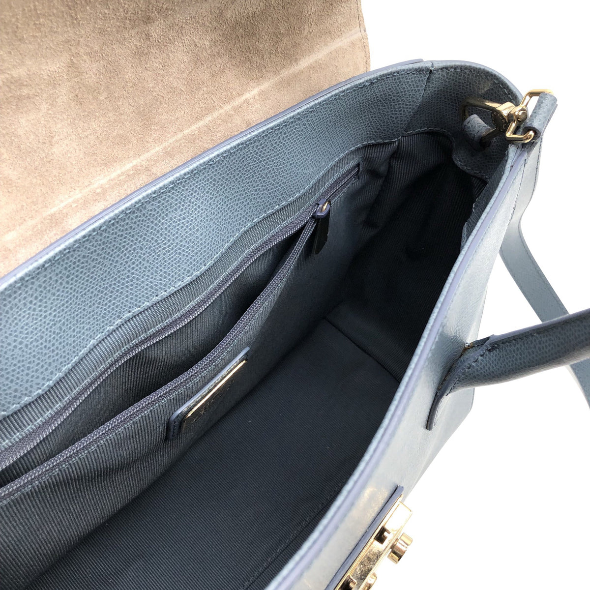 Unisex Furla - Käekott, suurus Maxi - Helesinine (4)