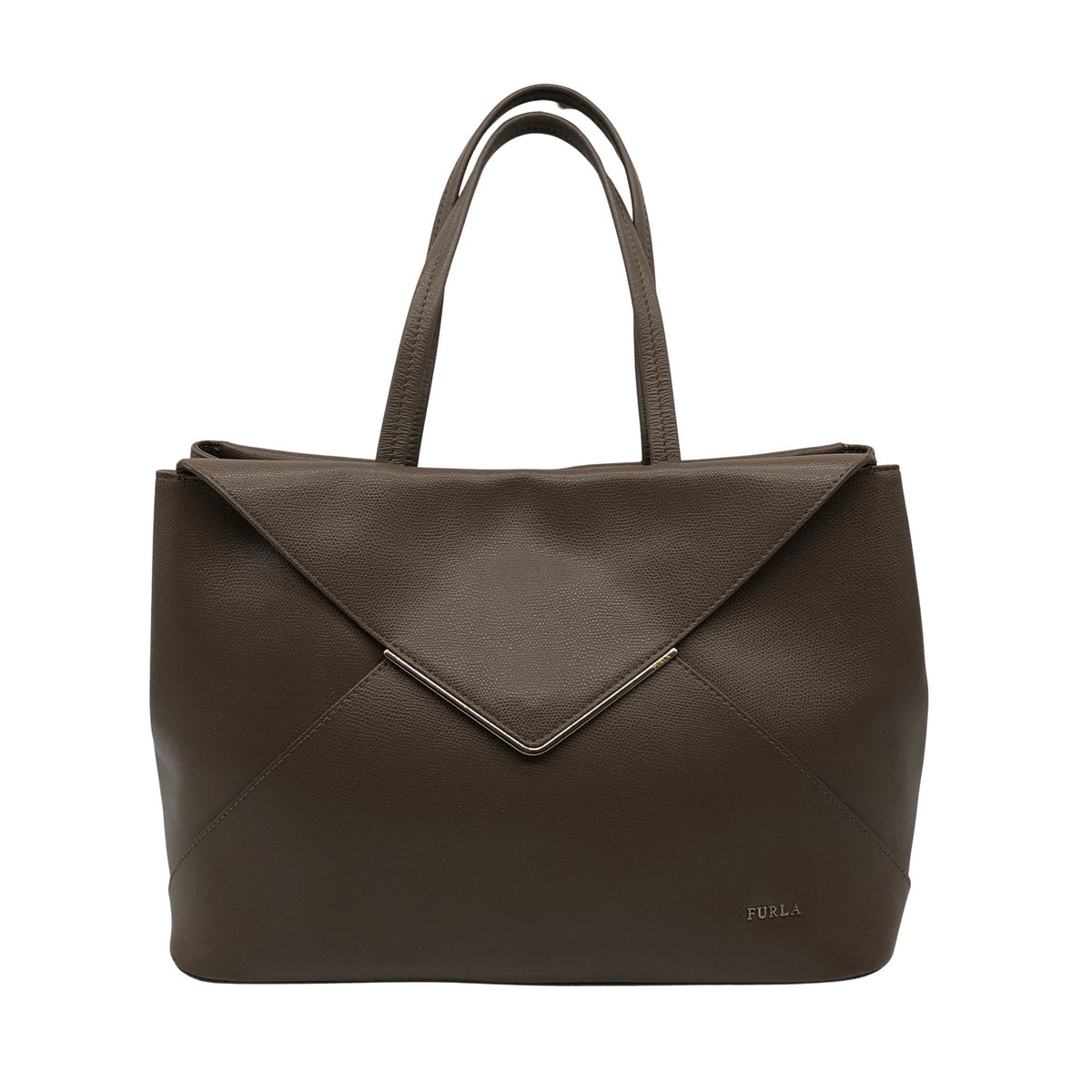 Unisex Furla - Käekott, suurus Maxi - Pruun (1)