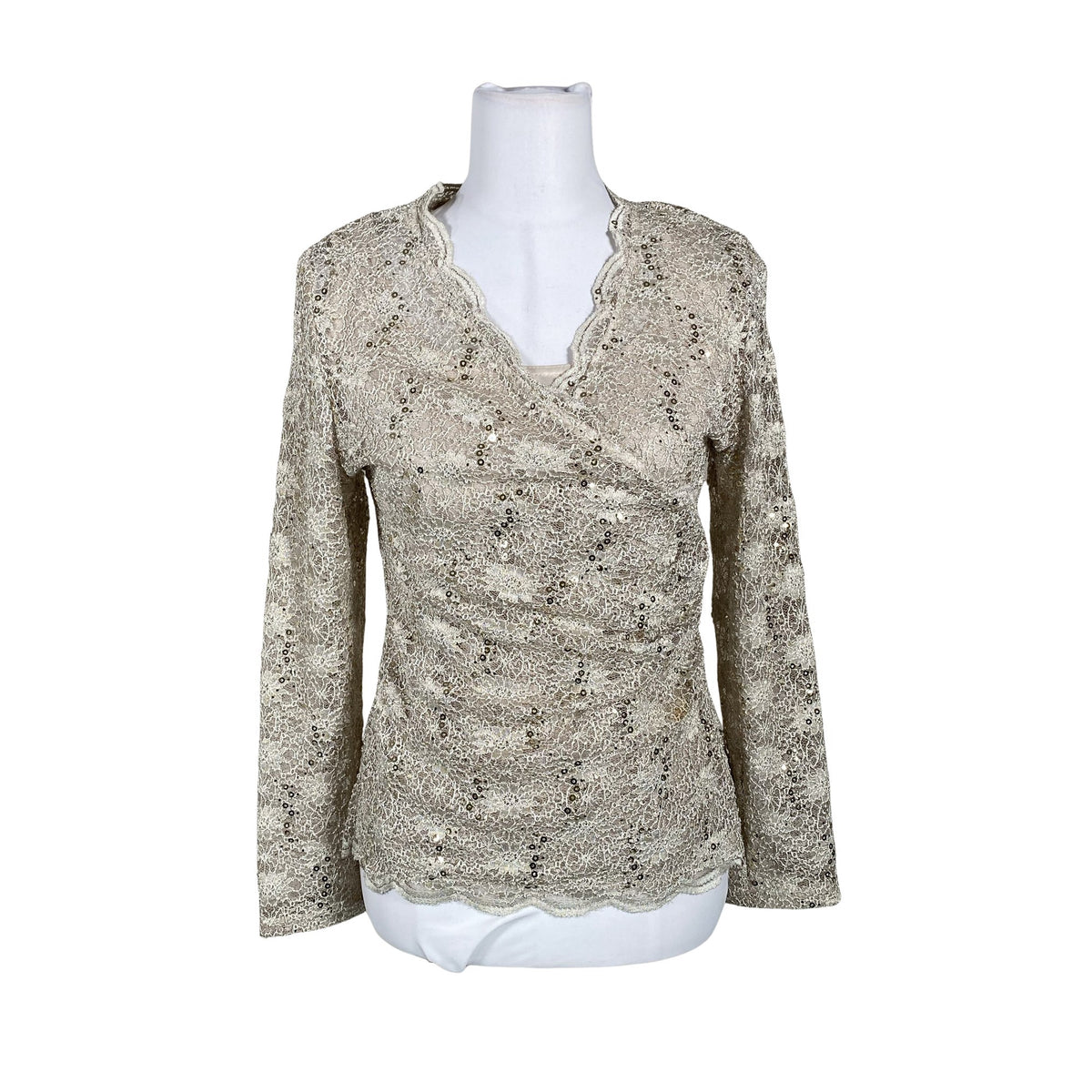 Unisex R&M Richards - Pidulik pluus, suurus 38 - Beige (1)