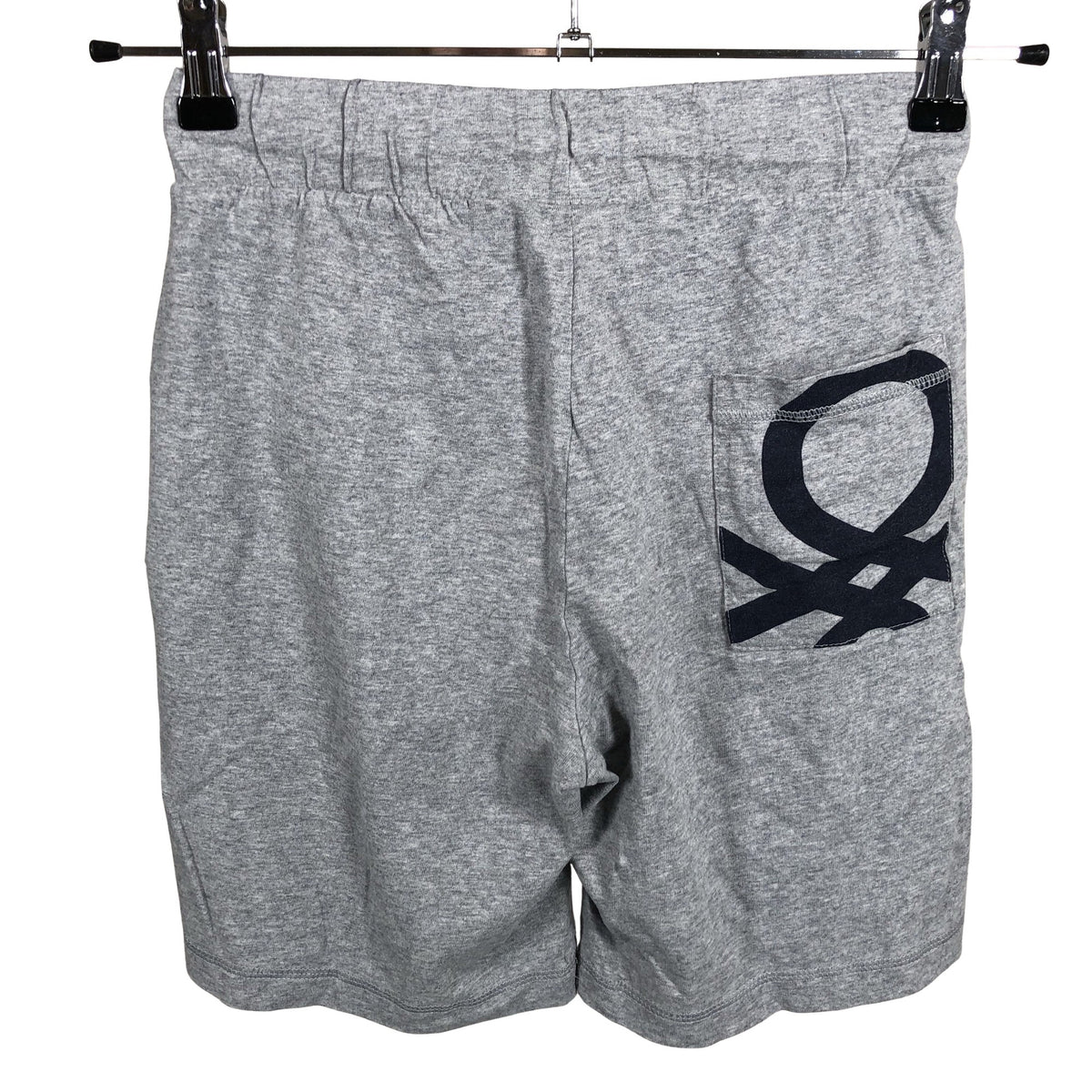 Unisex Benetton - Trikotaažist lühikesed püksid, suurus 146 - 152 - Hall (2)