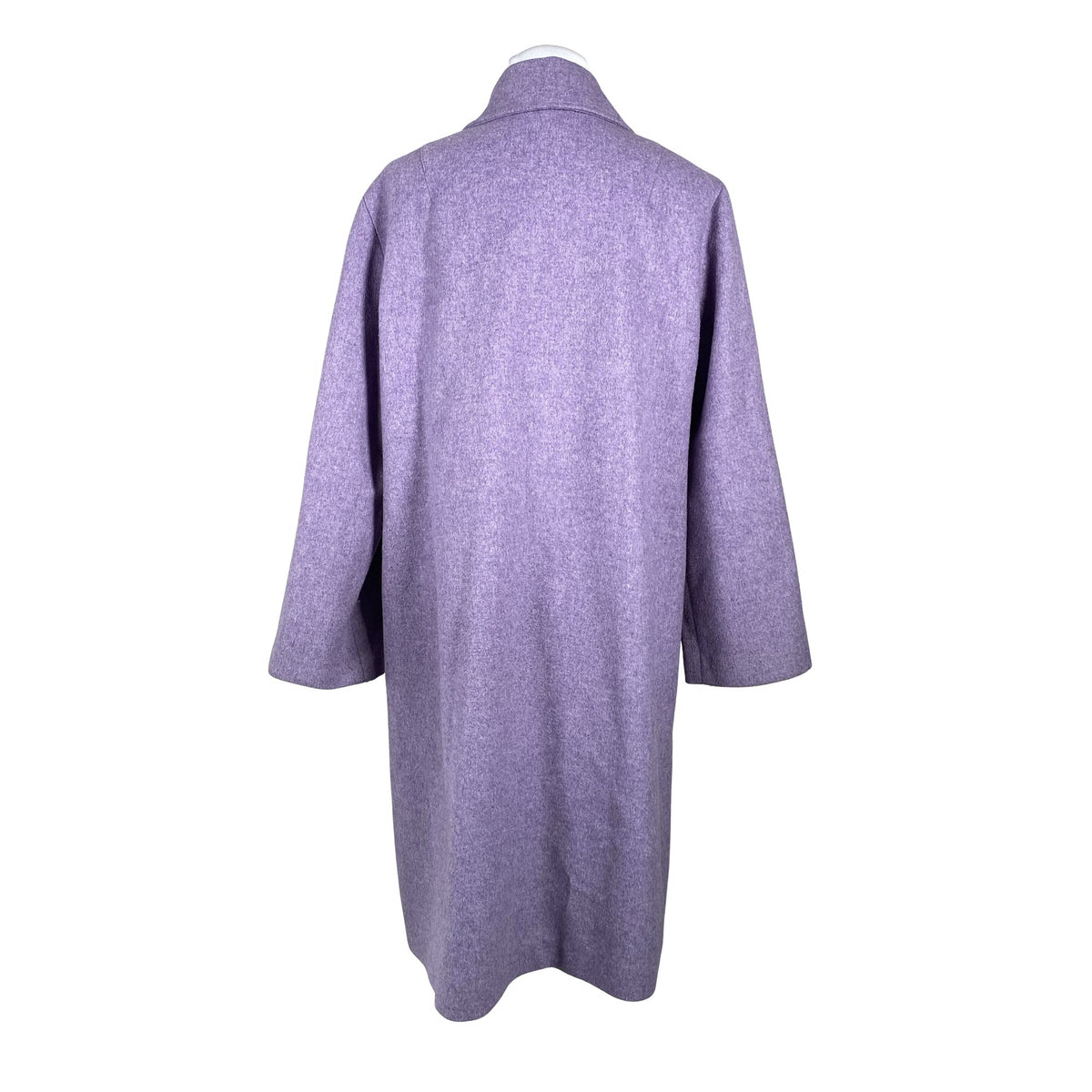 Unisex Selected - Villane mantel, suurus 38 - Lilla (2)