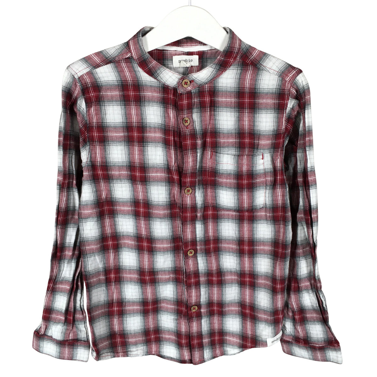 Unisex Newbie - Triiksärk, suurus 122 - 128 - Veinipunane (1)