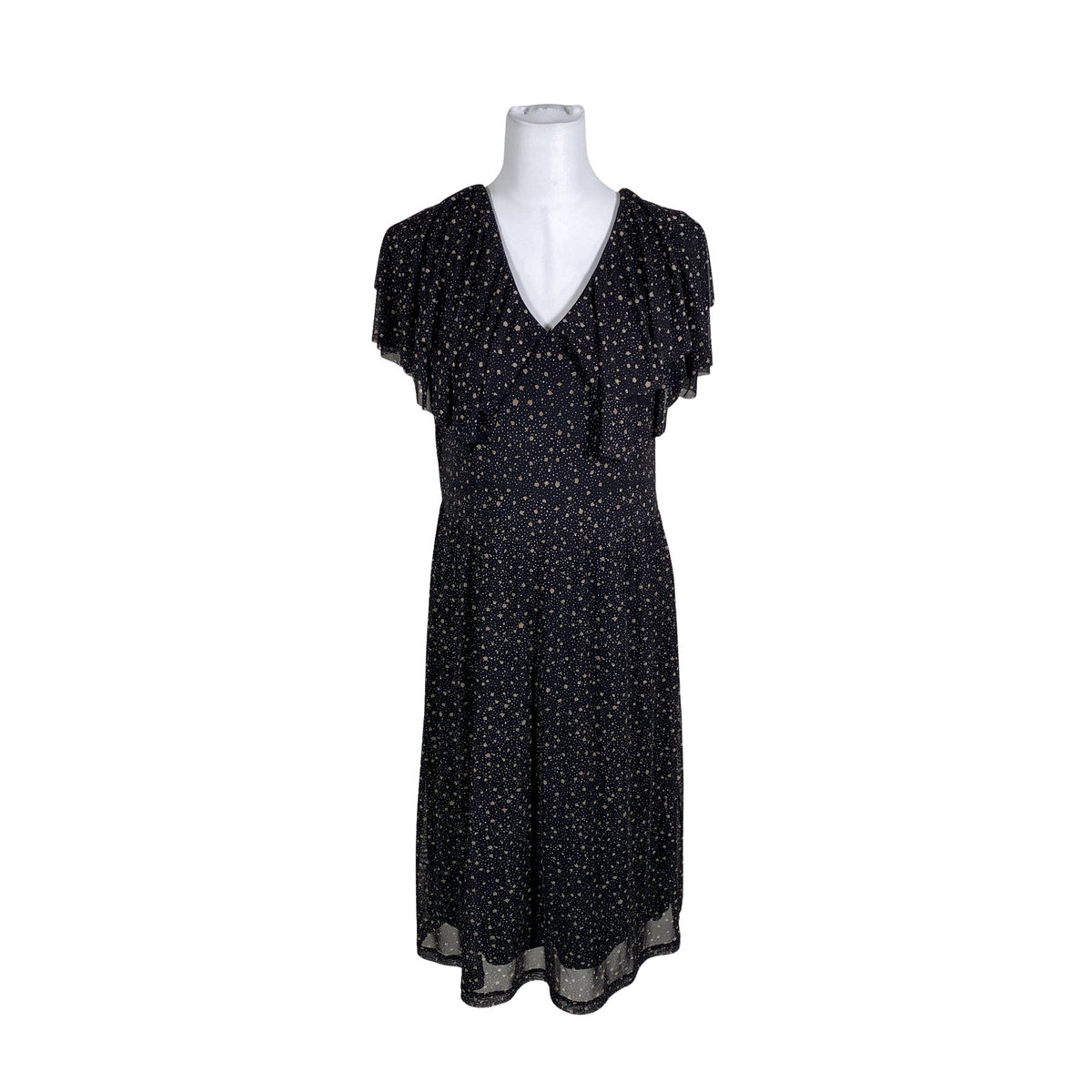 Unisex Free Quent - Trikotaažist kleit, suurus 40 - Must (1)