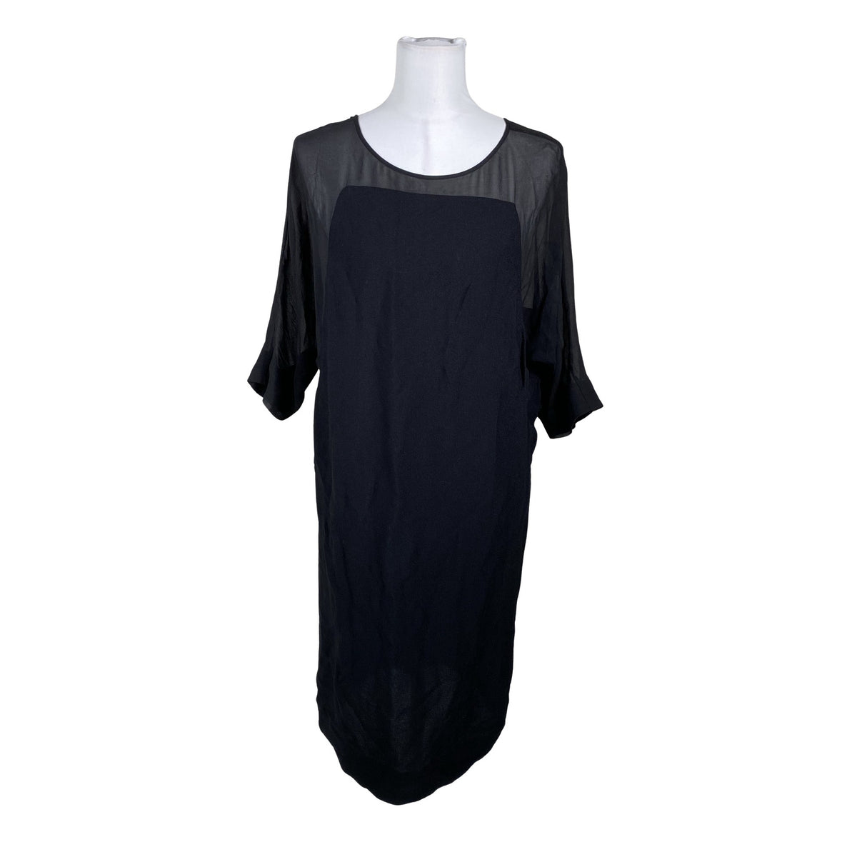 Unisex by Malene Birger - Õhuke kleit, suurus 34 - Must (1)