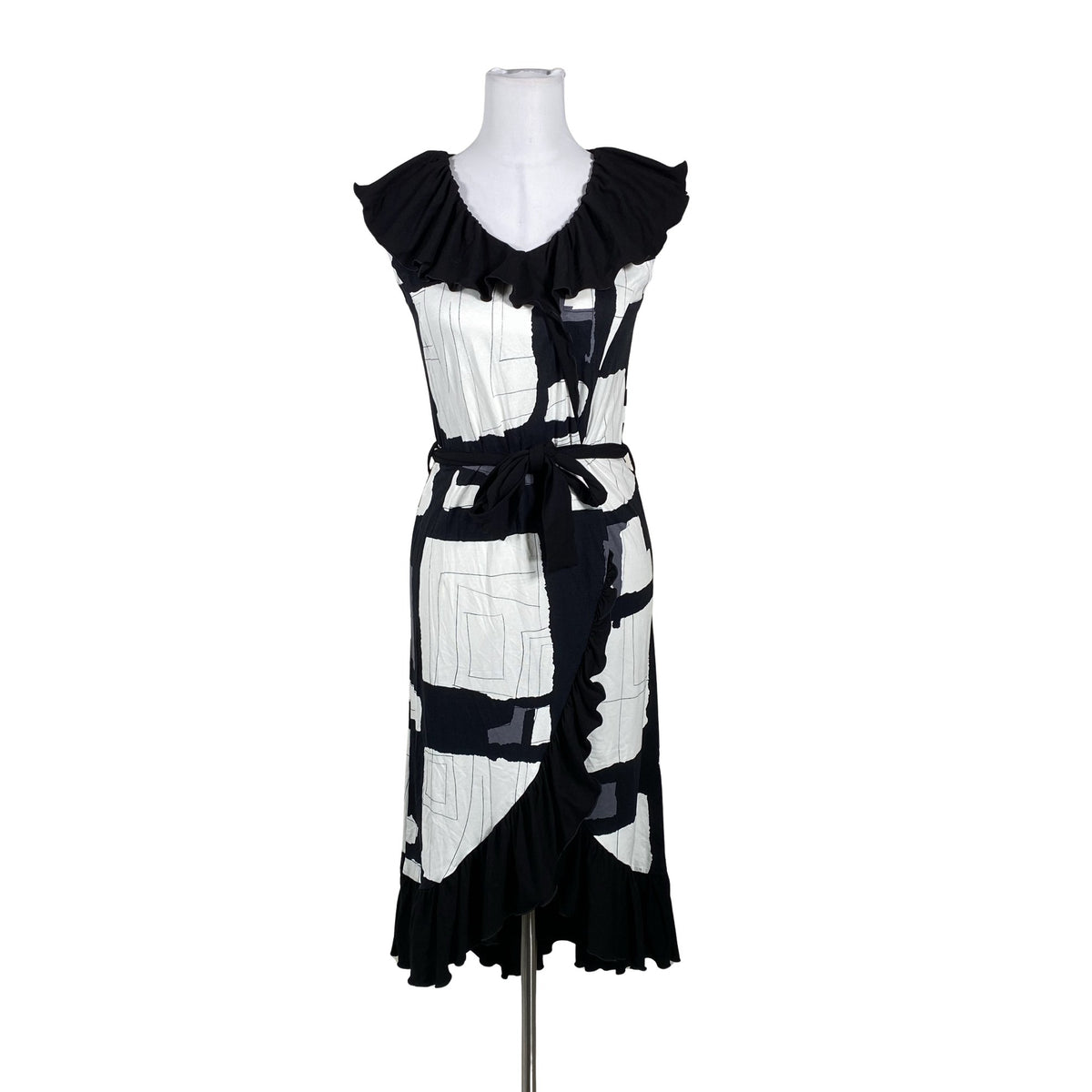 Unisex Taika - Trikotaažist kleit, suurus 38 - Must (1)