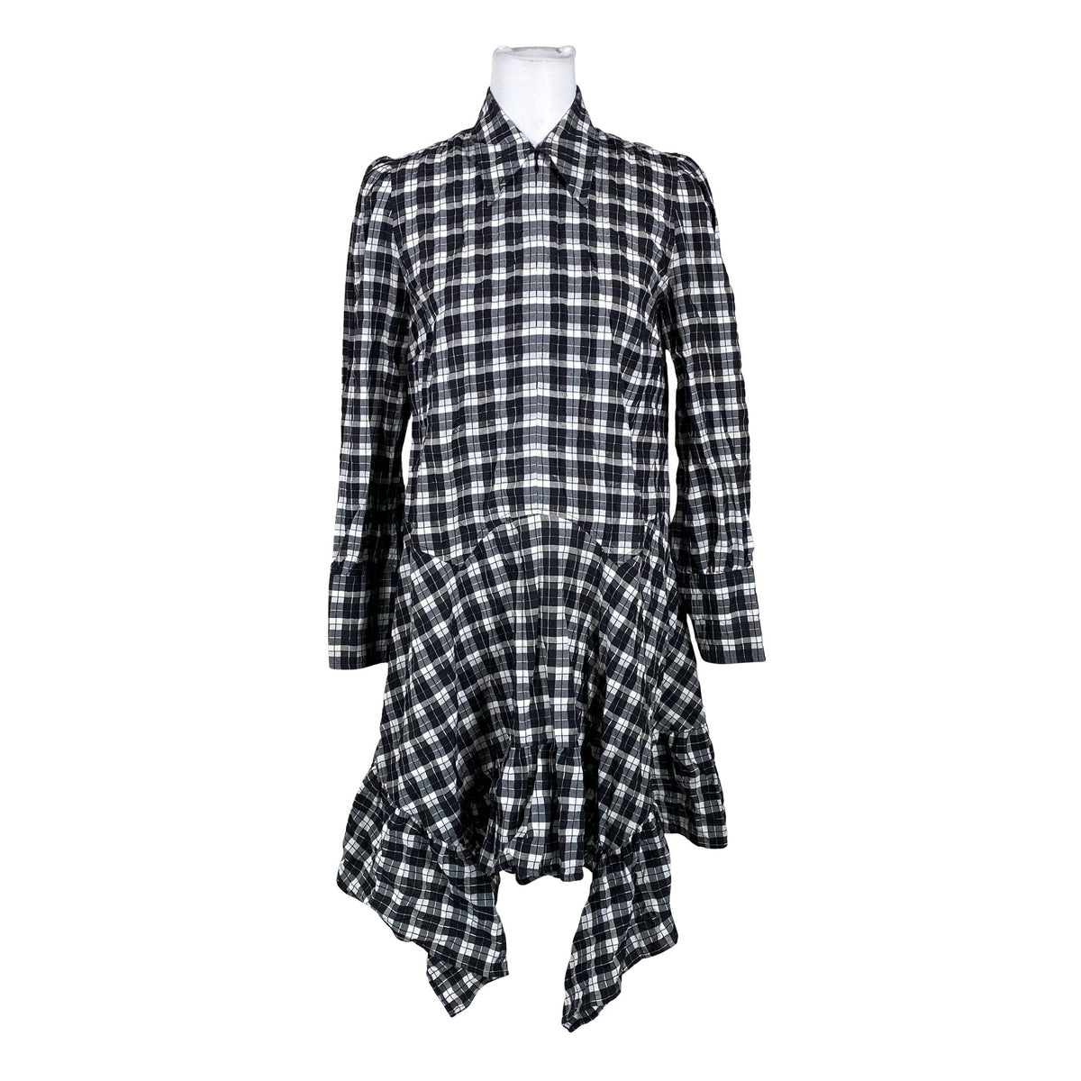 Unisex Ganni - Õhuke kleit, suurus 38 - Must (1)