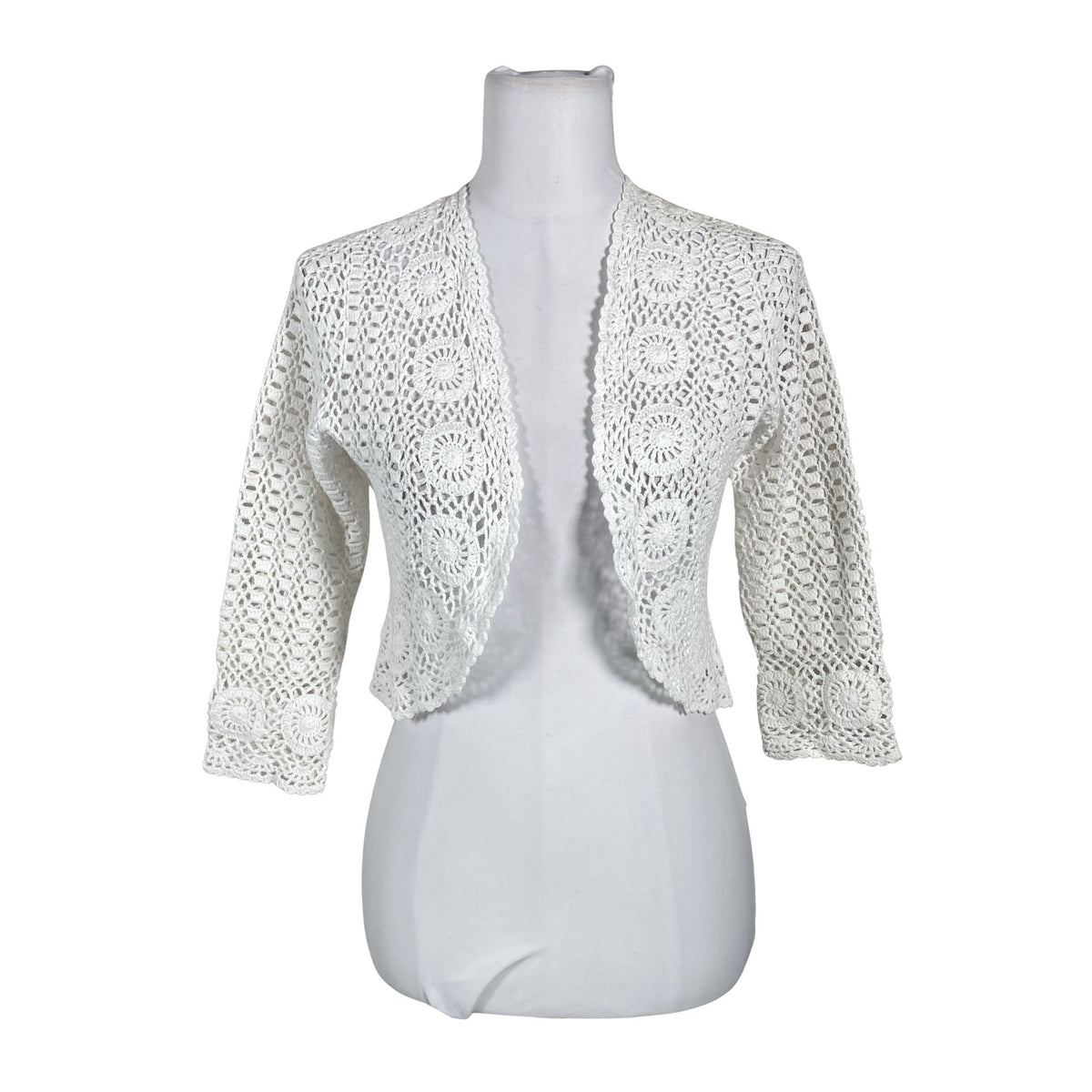 Unisex Jensen - Kardigan, suurus 38 - Valge (1)