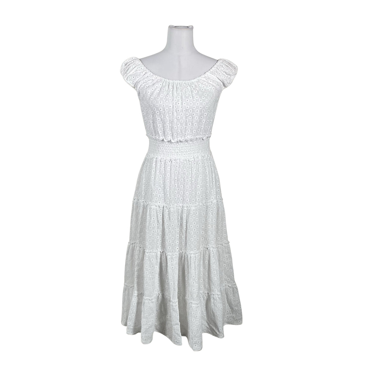 Unisex Andiata - Mitteveniv kleit, suurus 36 - Valge (1)