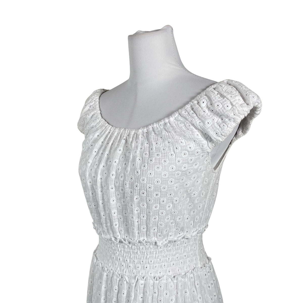Unisex Andiata - Mitteveniv kleit, suurus 36 - Valge (2)
