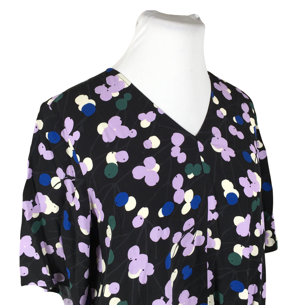 Unisex Marimekko - Mitteveniv kleit, suurus 42 - Must (3)