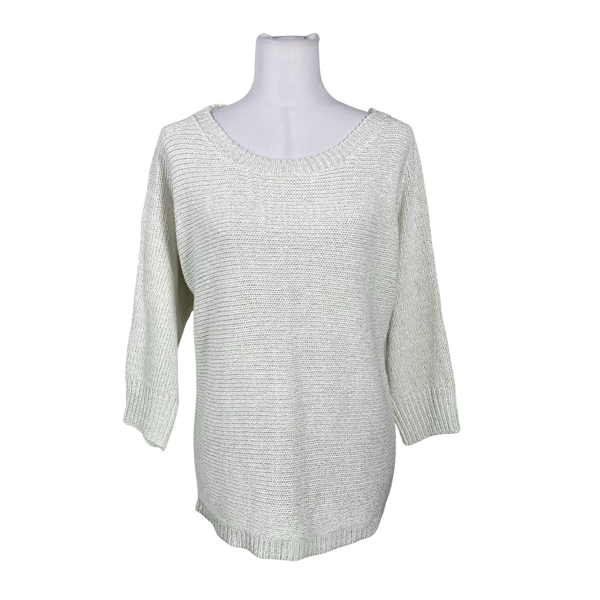 Unisex Think Positive - Kampsun, suurus 38 - Valge (1)