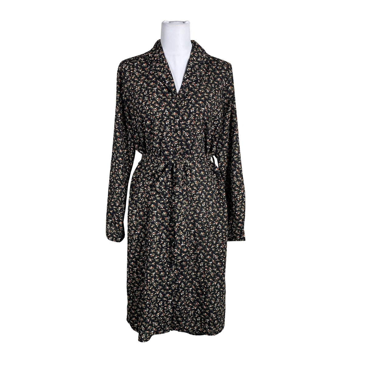 Unisex Selected - Õhuke kleit, suurus 38 - Must (1)