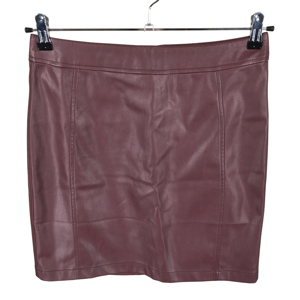 Unisex Lipsy London - Nahkseelik, suurus 38 - Veinipunane (1)