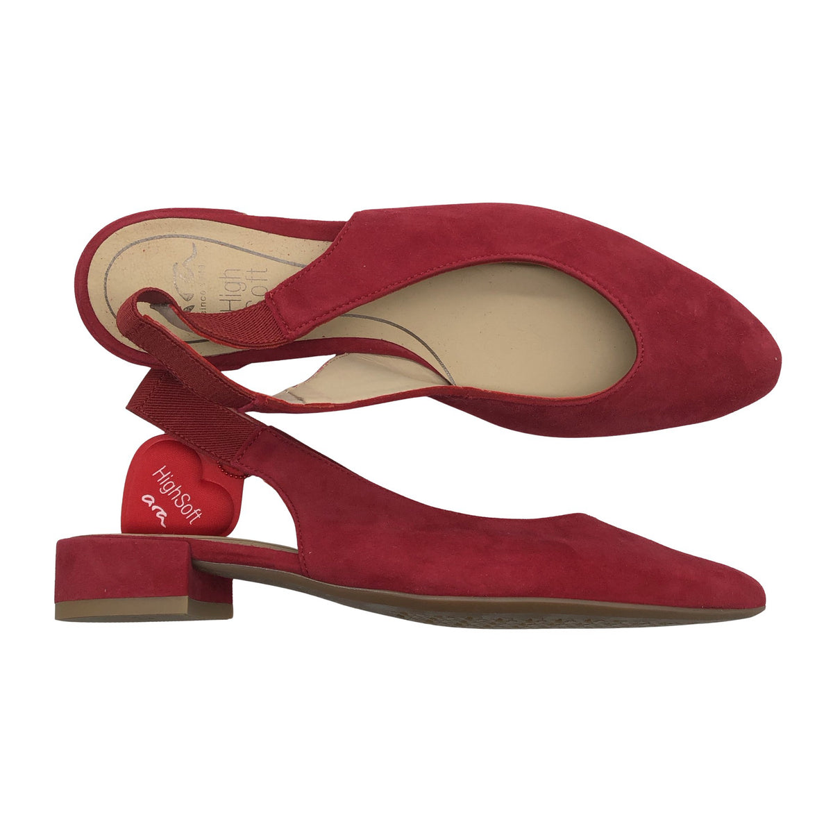 Unisex Ara - Baleriinad, suurus 38 - Punane (1)