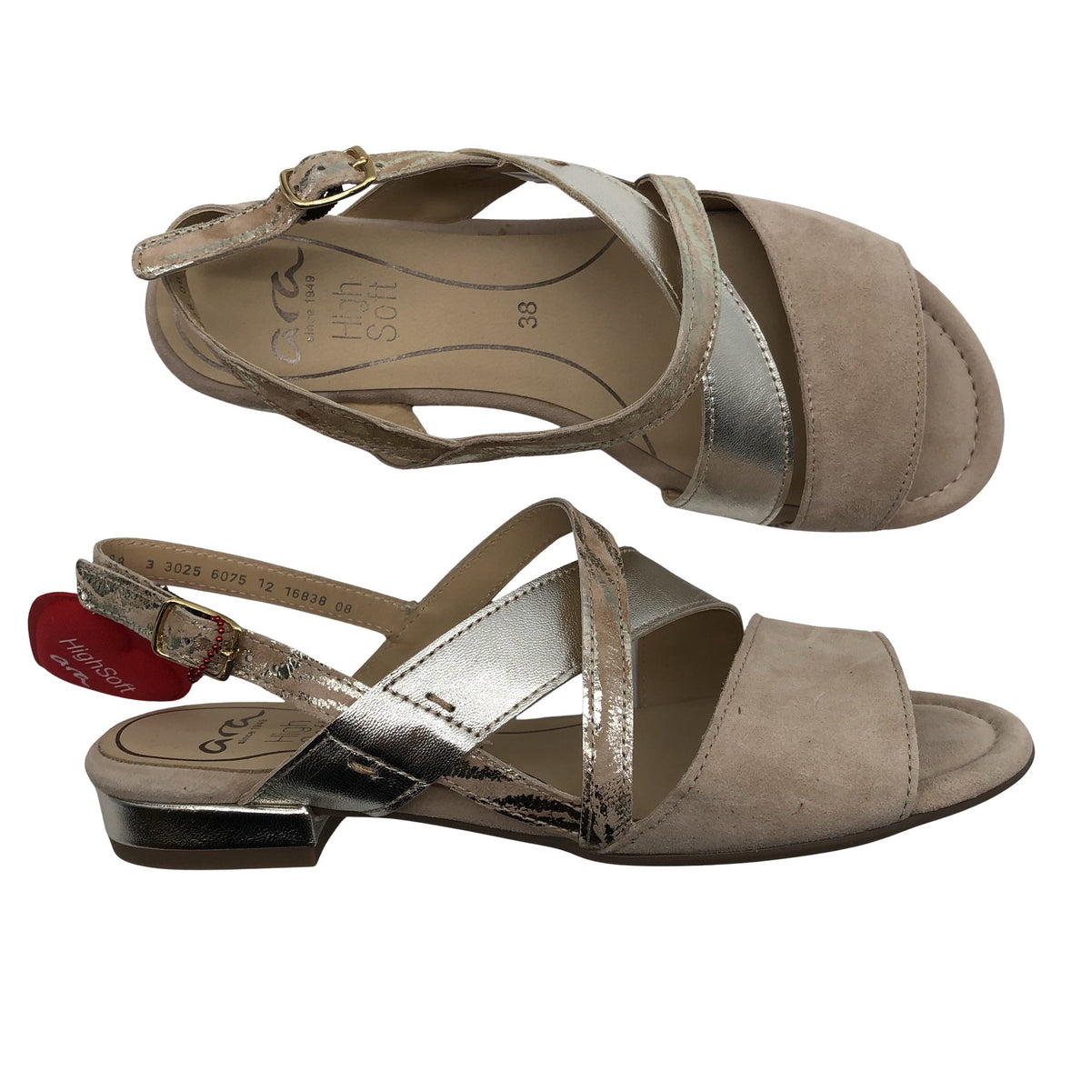 Unisex Ara - Rihmikud, suurus 38 - Beige (1)