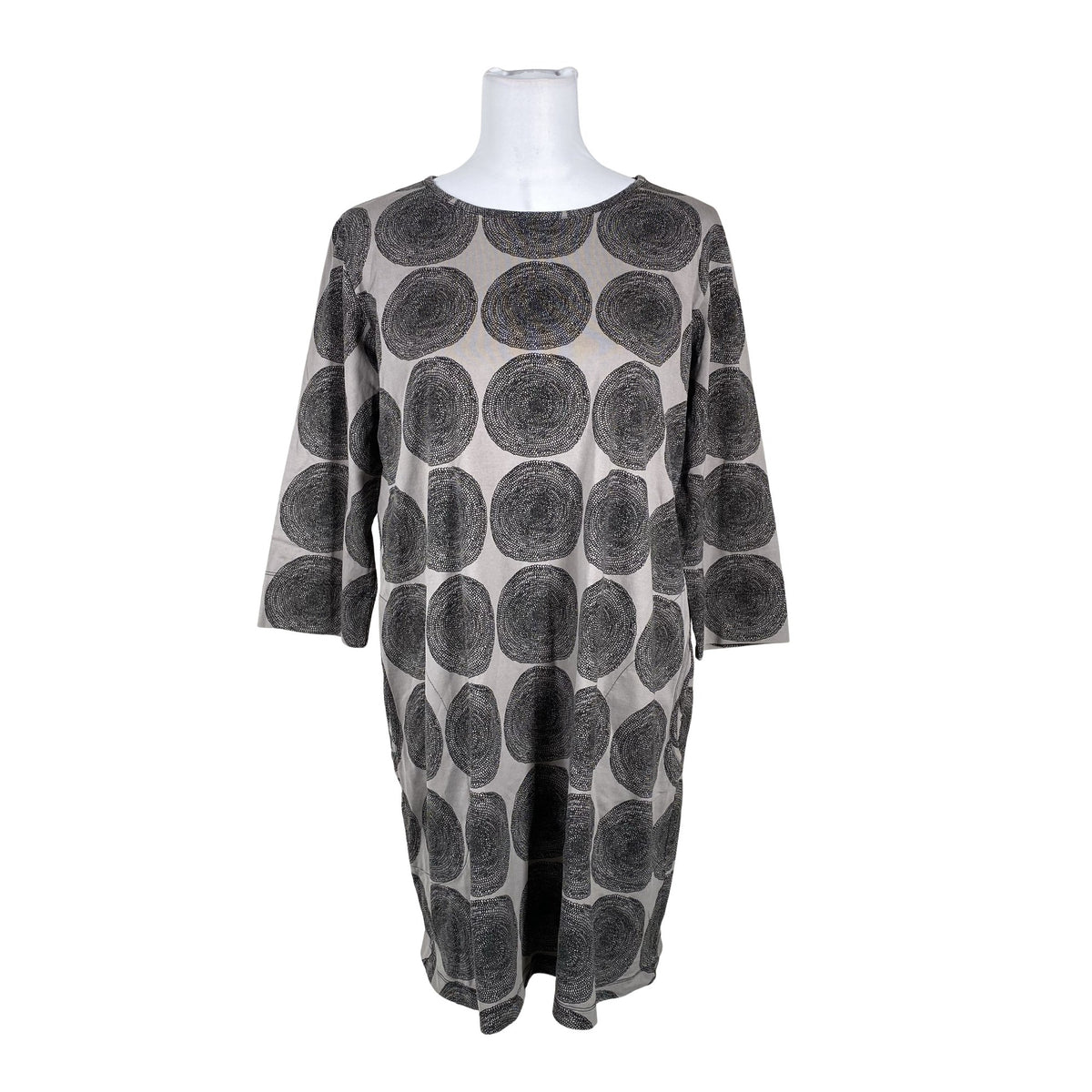 Unisex Marimekko - Trikotaažist kleit, suurus 40 - Pruun (1)