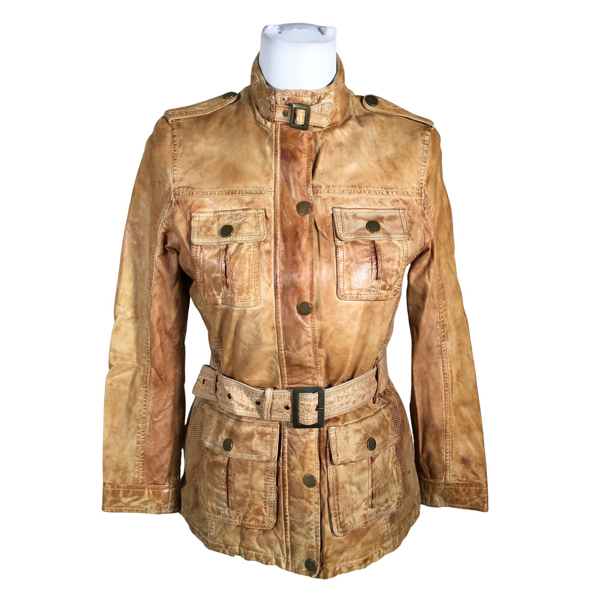 Unisex Saki - Nahktagi, suurus 38 - Pruun (1)