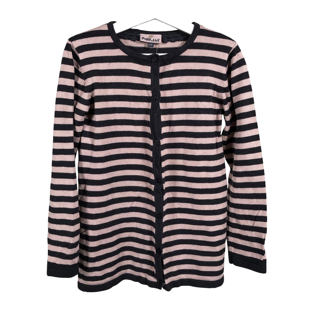 Unisex POMPdeLUX - Kardigan, suurus 110 - 116 - Heleroosa (1)