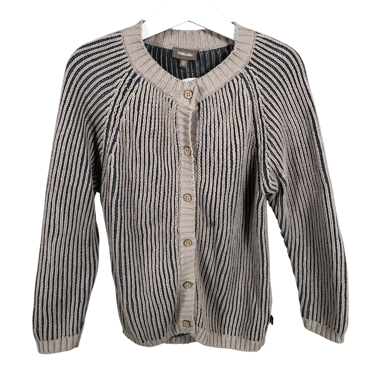 Unisex POMPdeLUX - Kardigan, suurus 104 - 110 - Pruun (1)