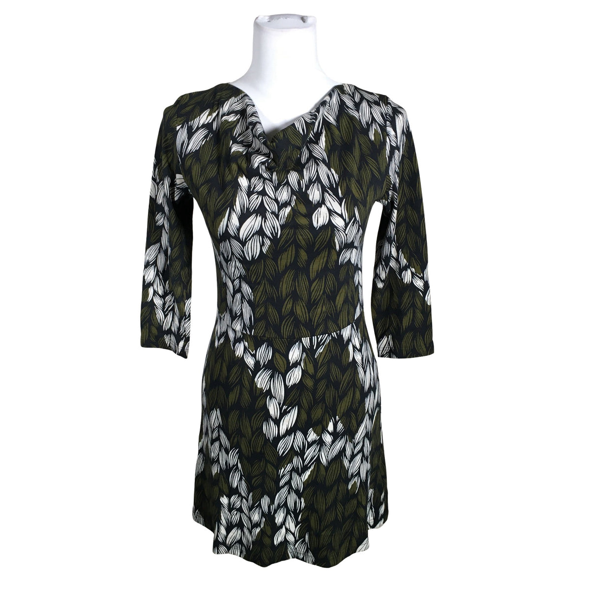 Unisex Nanso - Trikotaažist kleit, suurus 34 - Roheline (1)