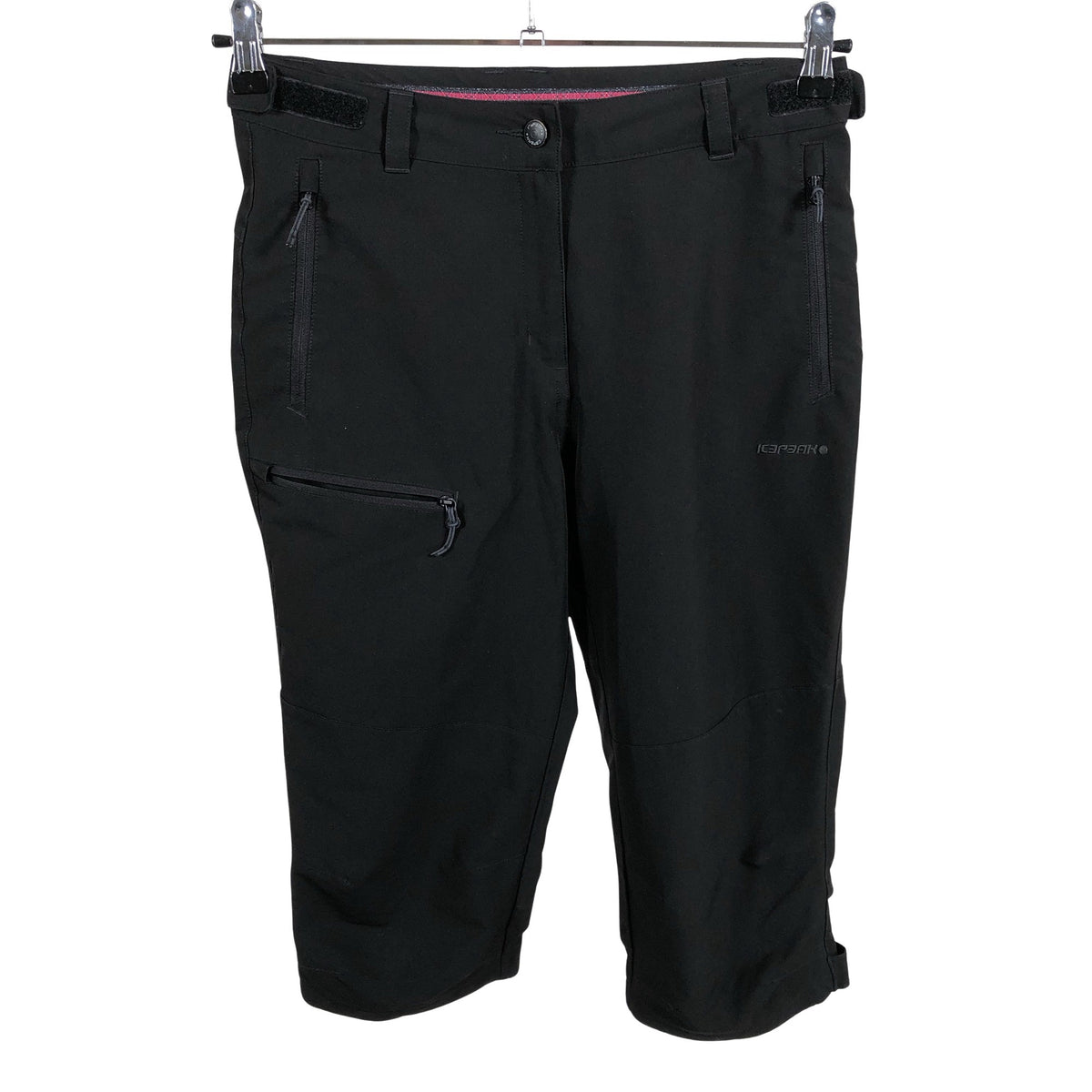 Unisex Icepeak - Mittevenivad poolpikad püksid, suurus 36 - Must (1)
