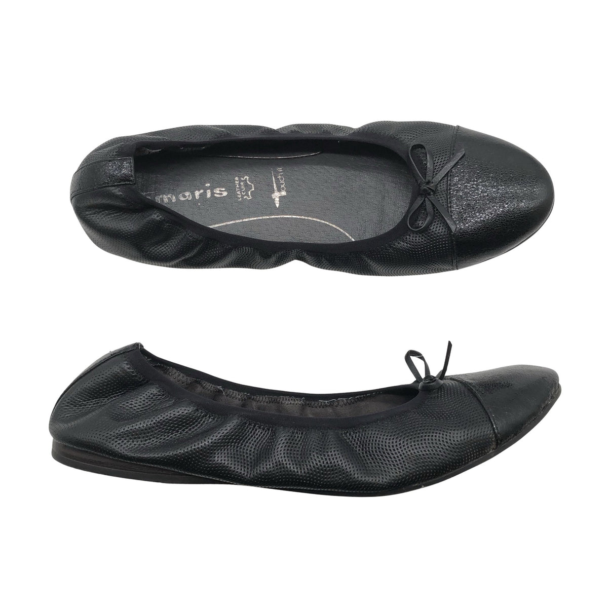 Unisex Tamaris - Baleriinad, suurus 38 - Must (1)