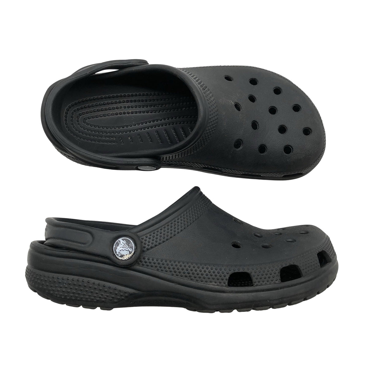 Unisex Crocs - Lahtise kannaga jalanõud, suurus 36 - Must (1)