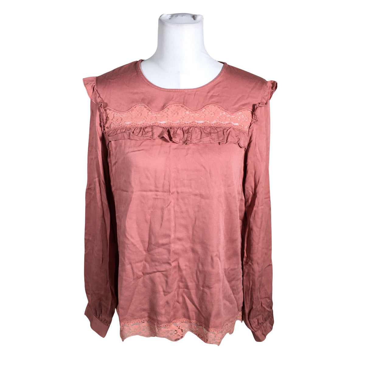Unisex Cream - Pluus, suurus 40 - Heleroosa (1)