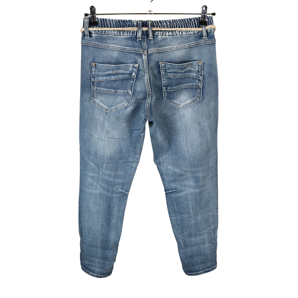 Unisex Cream - Mittevenivad püksid, suurus 38 - Helesinine (2)
