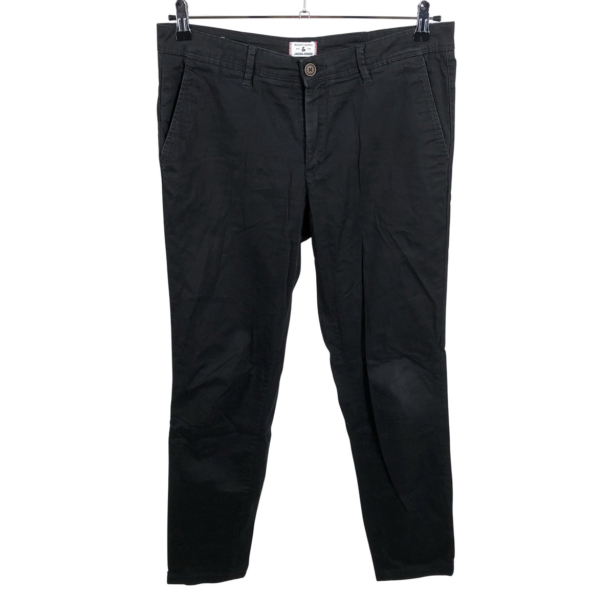 Unisex Jack & Jones - Chino-püksid, suurus W33 - Must (1)