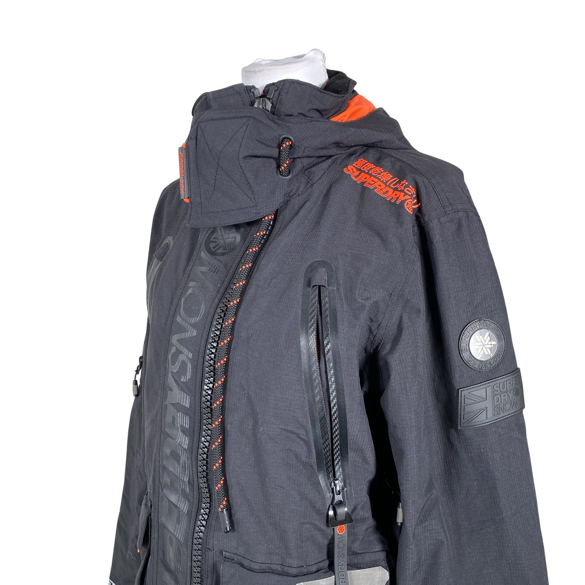Unisex Superdry - Talvejope, suurus 40 - Must (2)