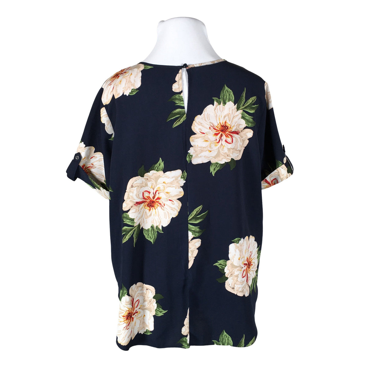 Unisex Dorothy Perkins - Lühikeste käistega pluus, suurus 46 - Sinine (2)