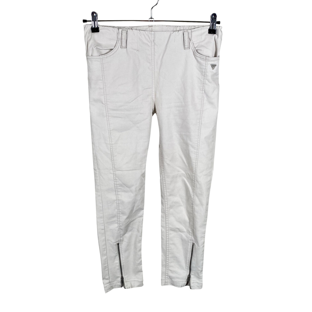 Unisex LauRie - Mittevenivad poolpikad püksid, suurus 38 - Beige (1)