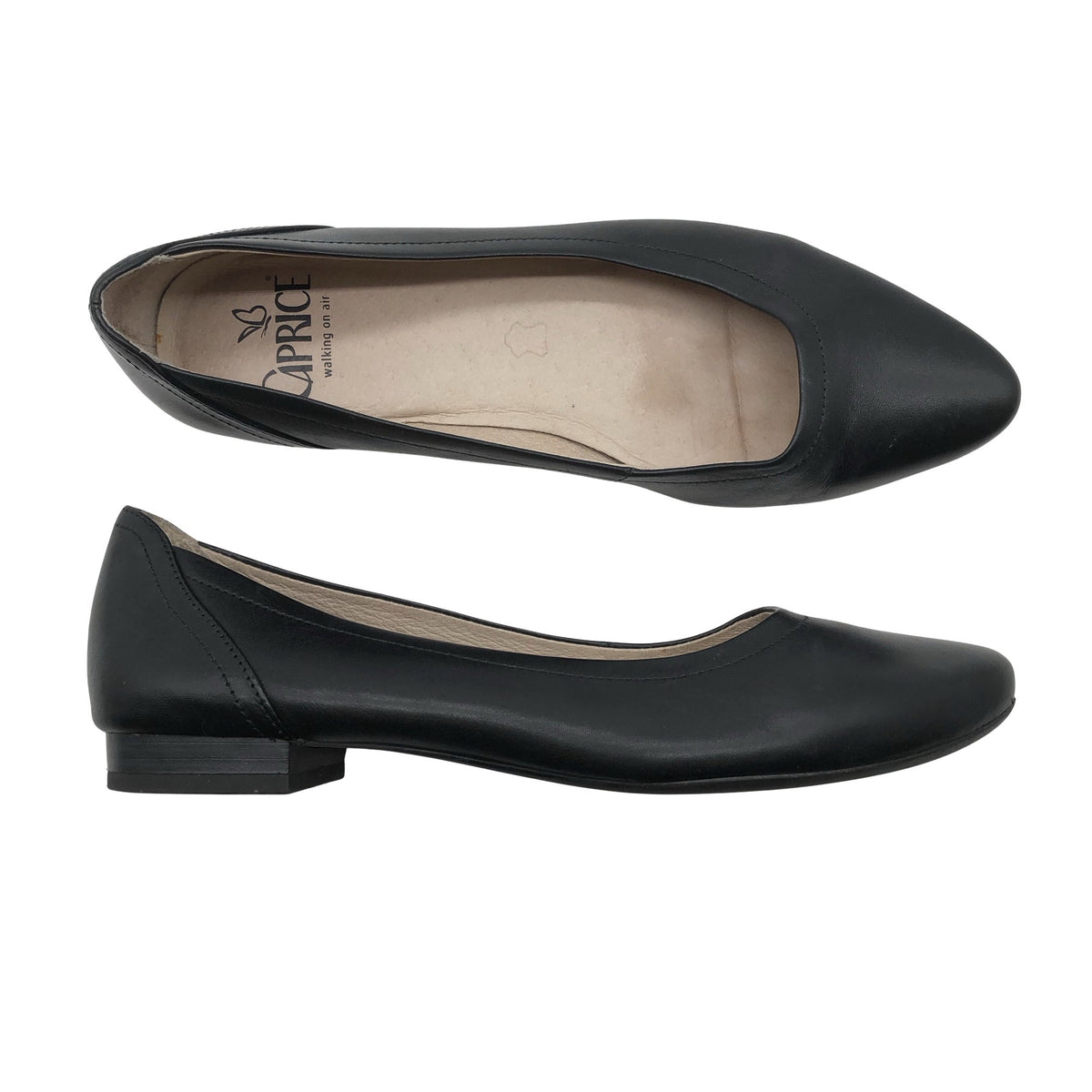 Unisex Caprice - Baleriinad, suurus 37 - Must (1)