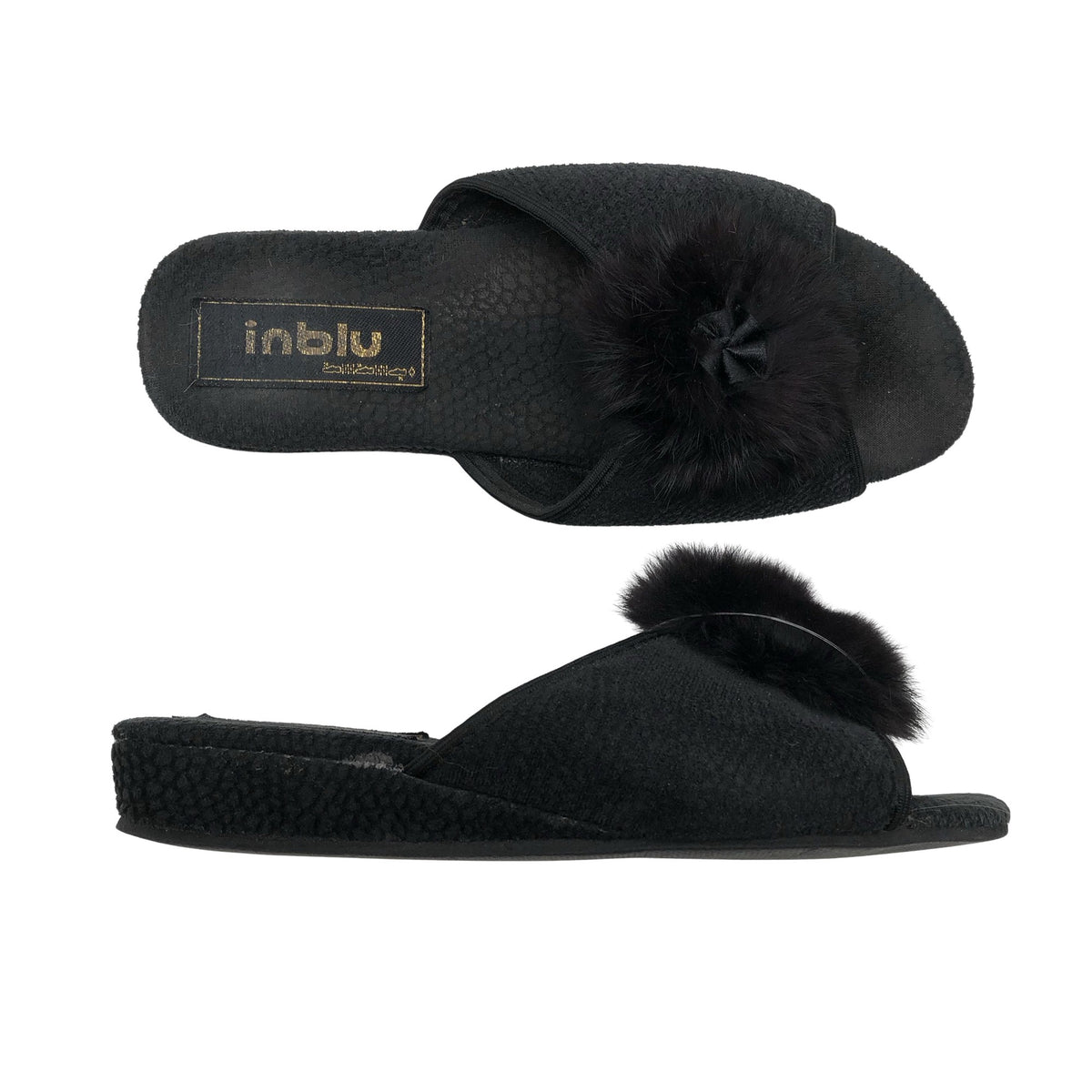 Unisex Inblu - Rihmikud, suurus 36 - Must (1)
