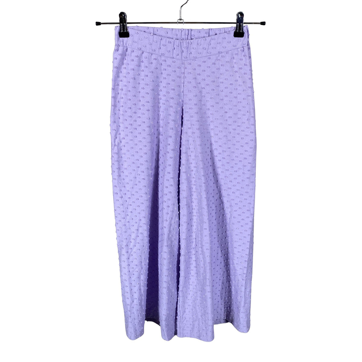 Unisex Aarrelabel - Trikotaažist püksid, suurus 34 - Lilla (1)